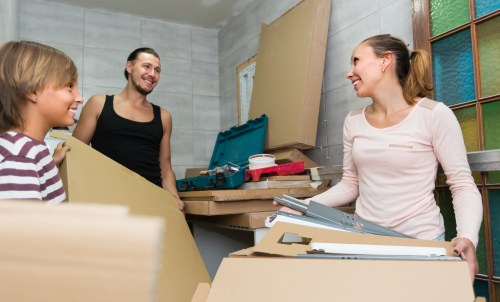 Commercial moving team planning a business relocation in Hounslow