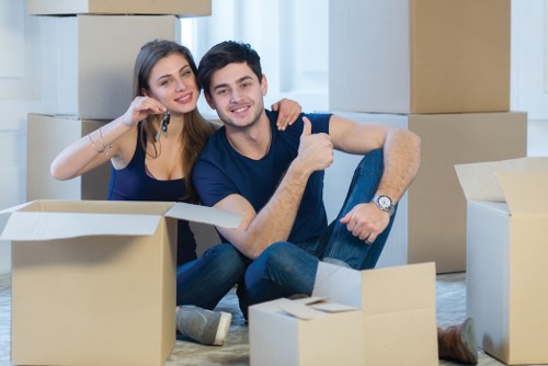 Local man with van service helping with a move in Hounslow