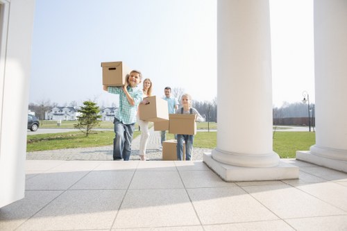 Man and van service helping with a small home move in Hounslow