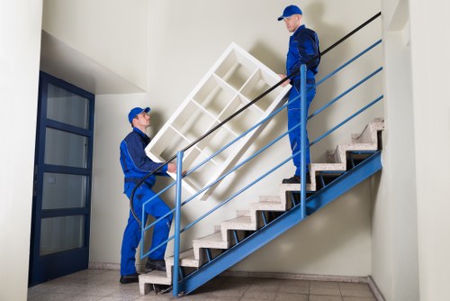 Complaint process illustration for a removals service