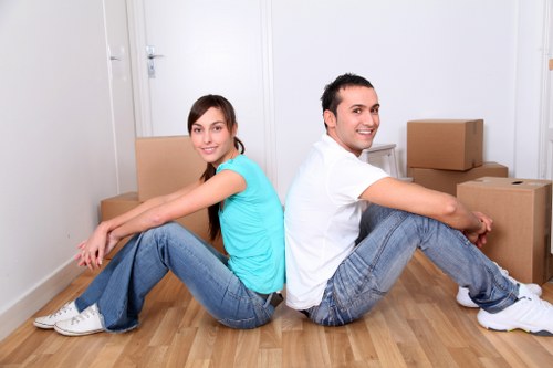 Local movers handling a flat removal with stairs and access planning in Hounslow