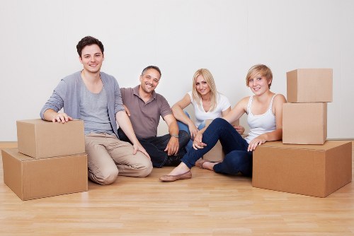 Careful loading and transport from a Hounslow property